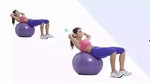 成人瑜伽球必看动作视频,跟随视频轻松入门